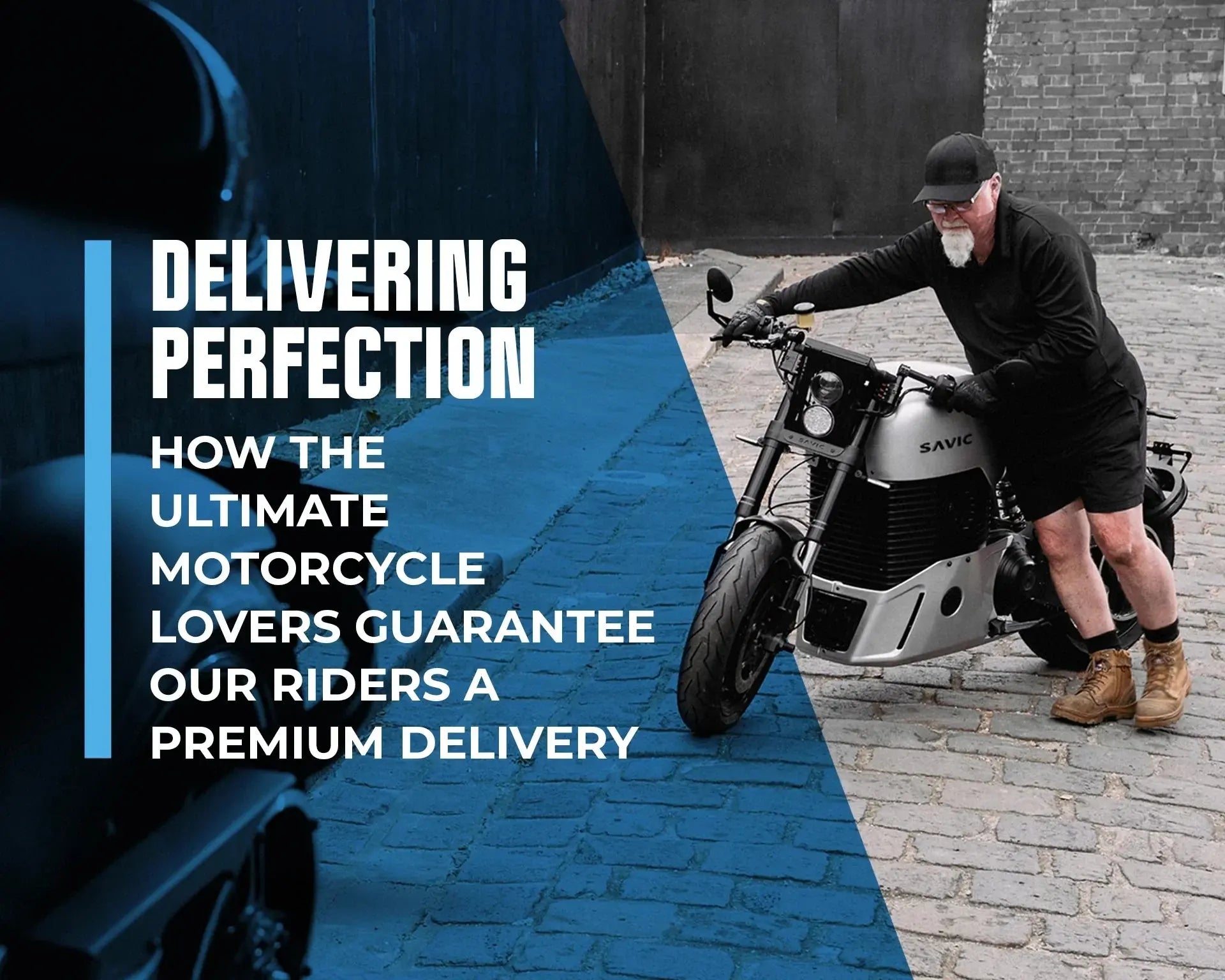 Image of Premium Delivery for SAVIC Electric Motorbikes: By Riders, For Riders Savic Motorcycles