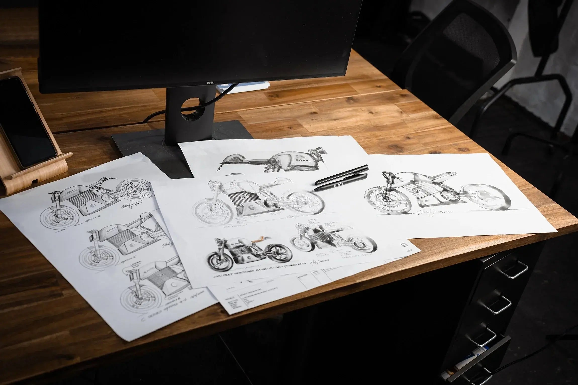 Image of From Sketchpad to Street: The Origin of Savic Motorcycles Savic Motorcycles