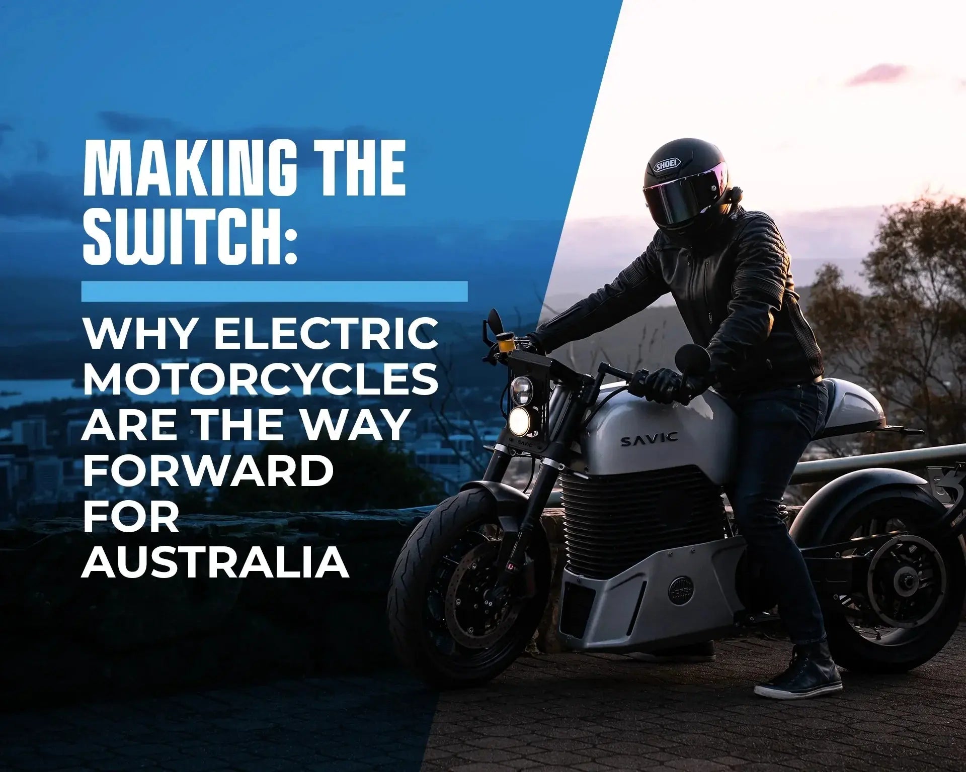 Image of Making the Switch: Why Australia’s Future Is Electric Motorcycles Savic Motorcycles