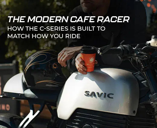 Image of The Modern Café Racer Savic Motorcycles