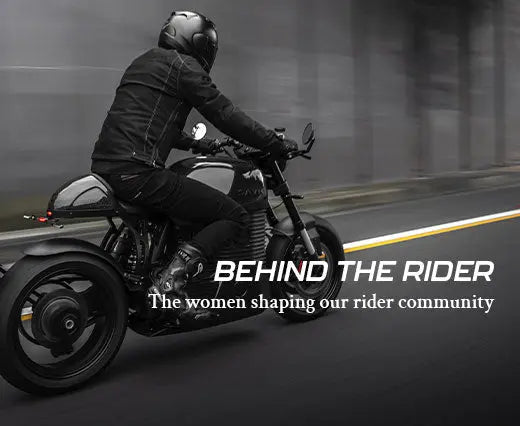 Image of Behind The Rider Savic Motorcycles