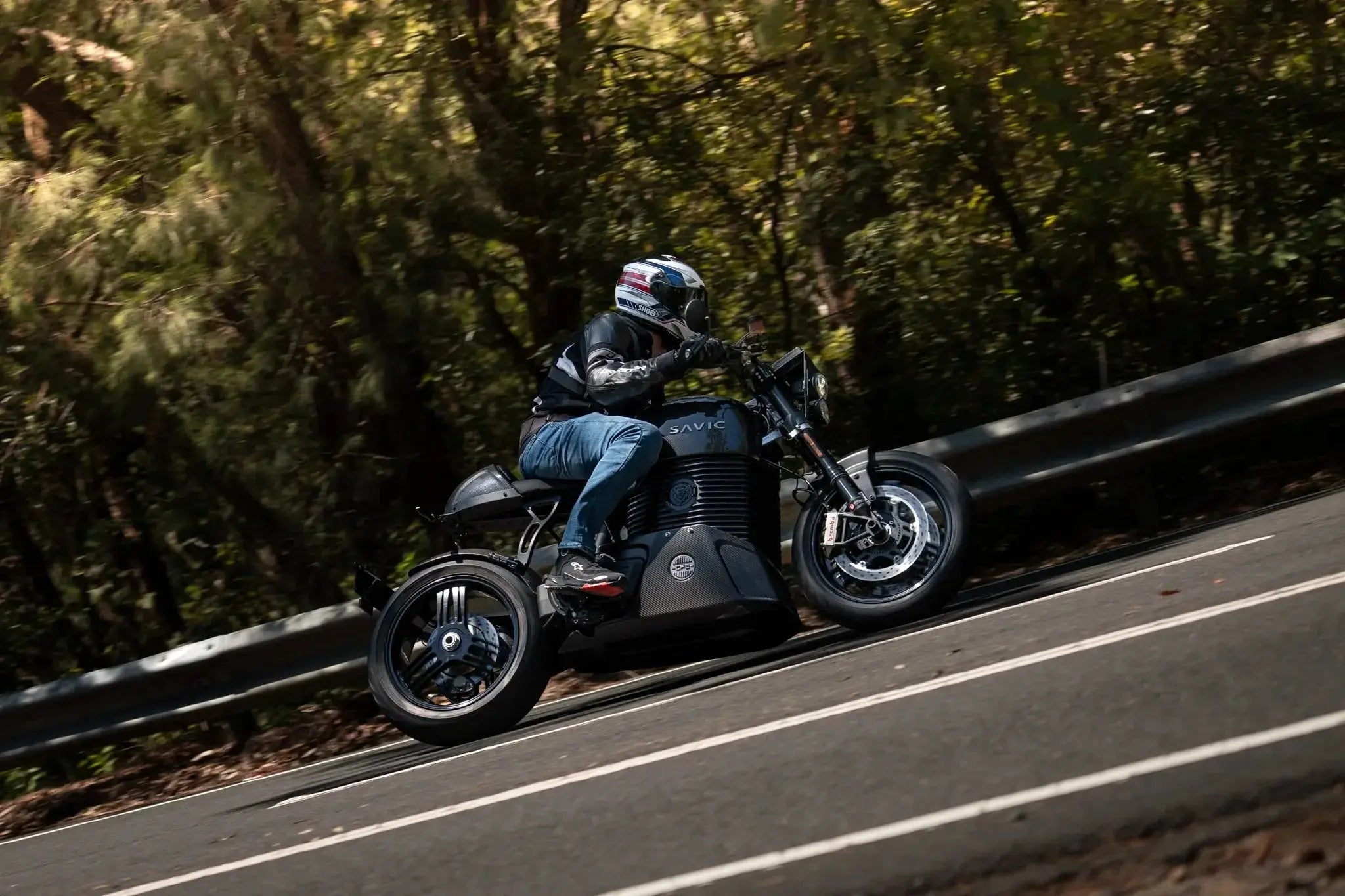 Image of Australia’s First Electric Motorcycle Prototype Hits the Road Savic Motorcycles