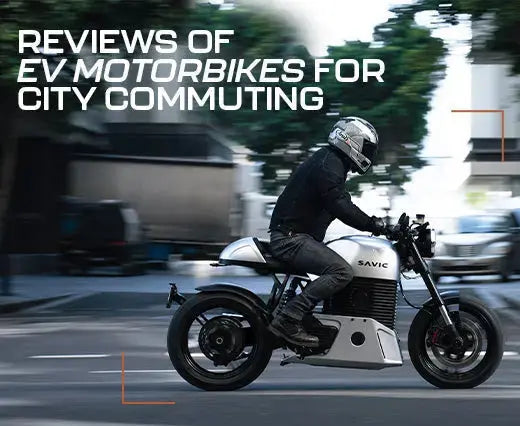 Image of Where Can I Find Reviews of EV Motorbikes for City Commuting? Savic Motorcycles