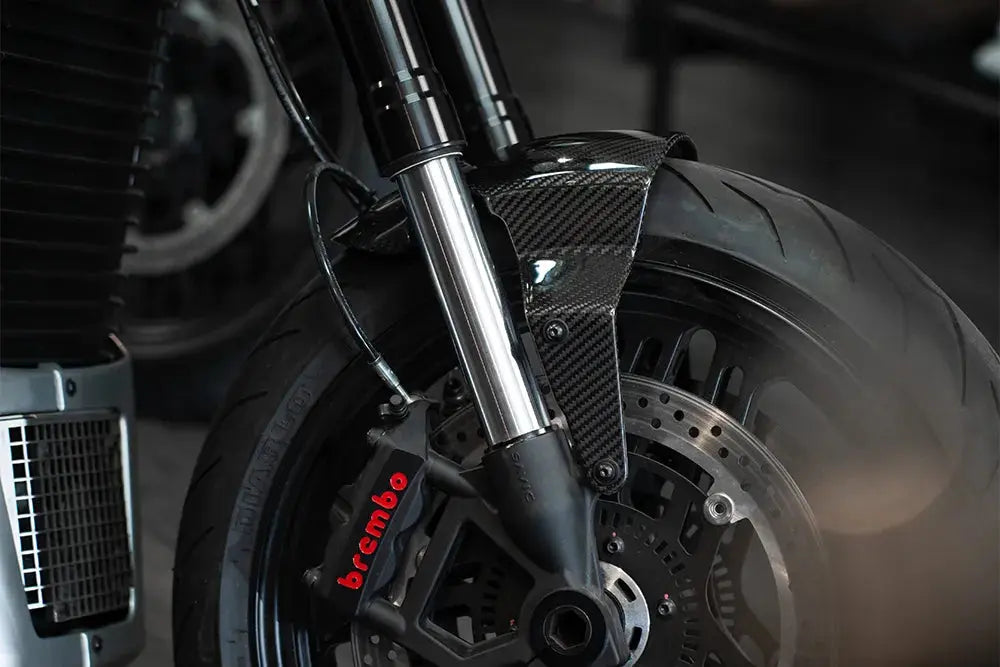 Carbon Slash-Cut Fender Savic Motorcycles
